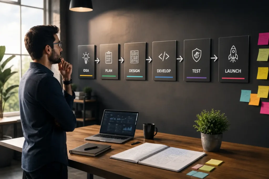 SaaS Development Roadmap: From Business Idea to a Scalable Launch